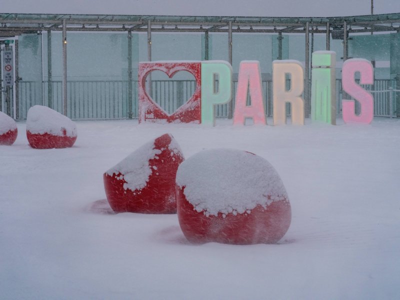 Pariz pod snijegom