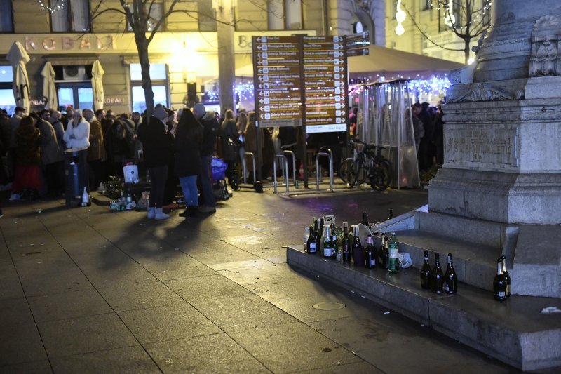 Slavlje na Badnjak u centru Zagreba