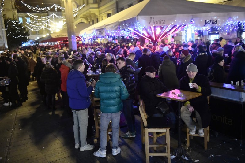 Slavlje na Badnjak u centru Zagreba