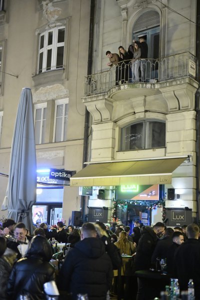 Slavlje na Badnjak u centru Zagreba