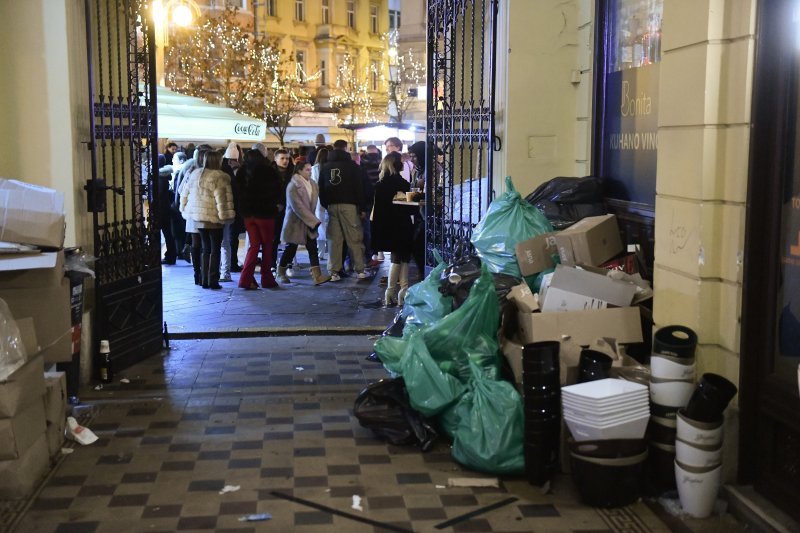 Slavlje na Badnjak u centru Zagreba