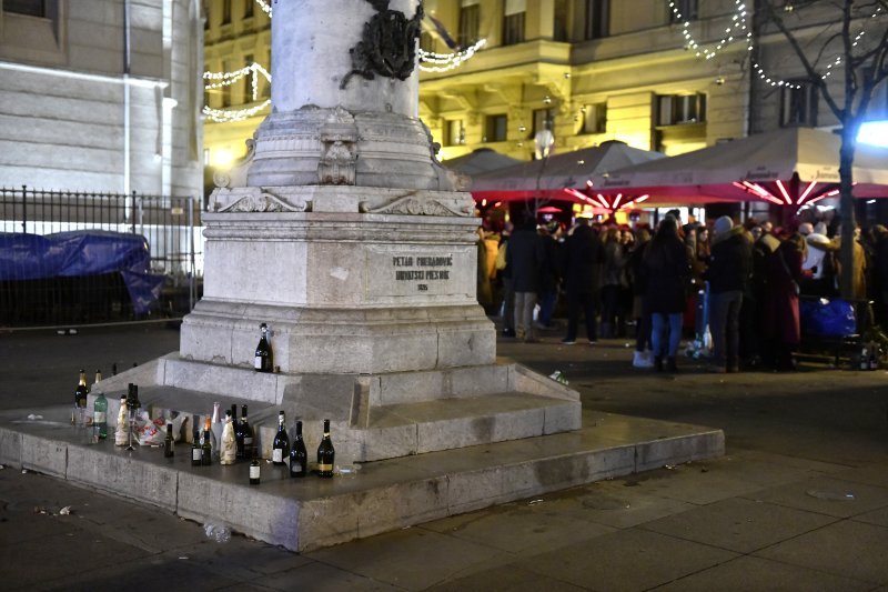 Slavlje na Badnjak u centru Zagreba