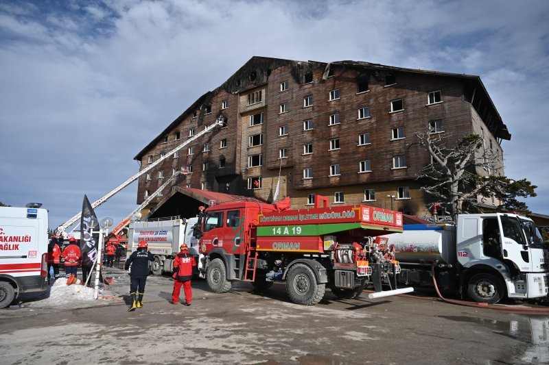 Požar u hotelu u Turskoj