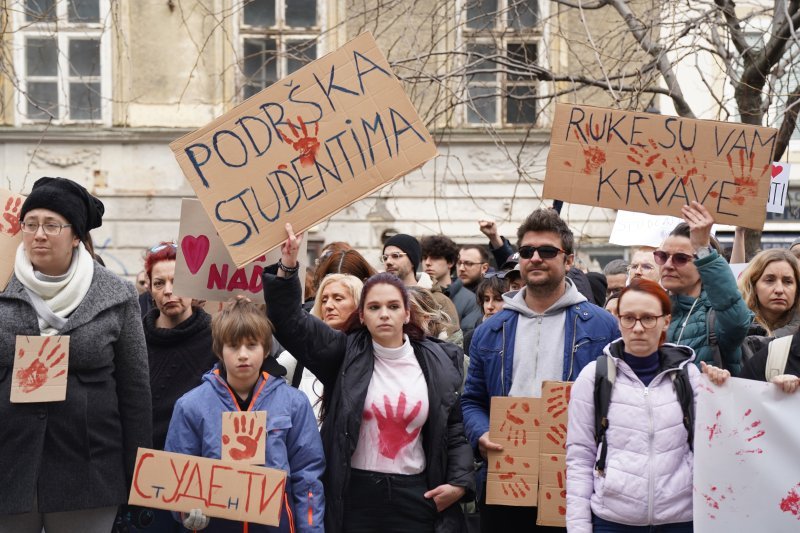 Zagrebački studenti dali podršku kolegama iz Srbije