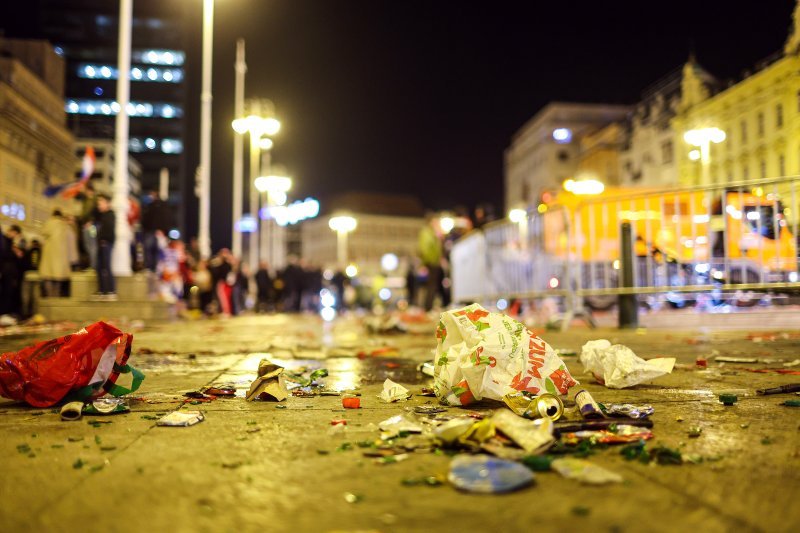 Ubrzo nakon završetka dočeka počelo je čišćenje trga