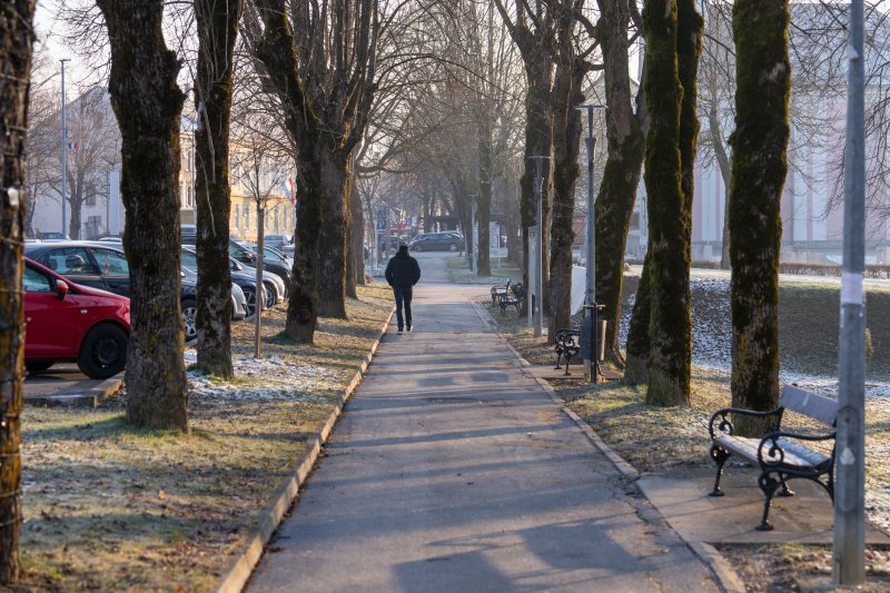 Najhladniji grad u Hrvatskoj jutros