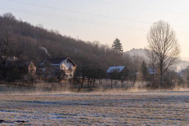 Najhladniji grad u Hrvatskoj jutros