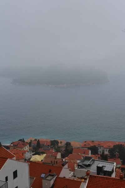 Magla u Dubrovniku