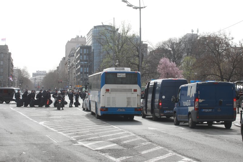 Atmosfera u Beogradu uoči prosvjeda