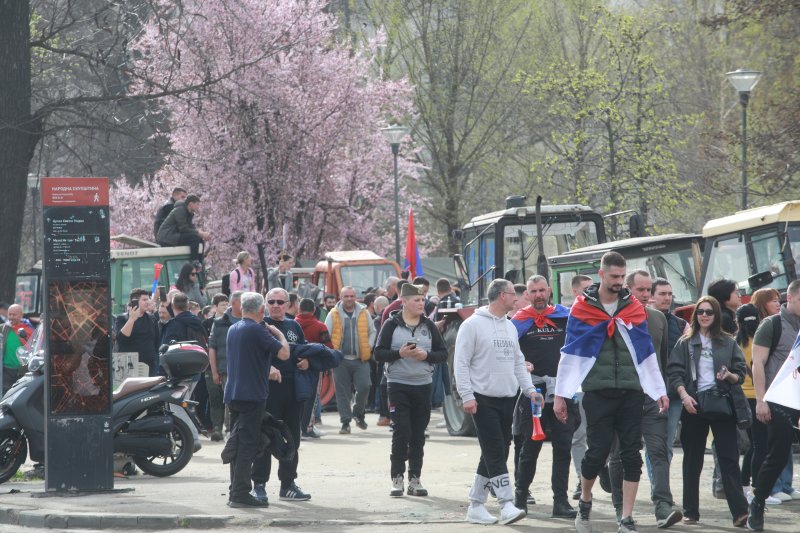 Atmosfera u Beogradu uoči prosvjeda