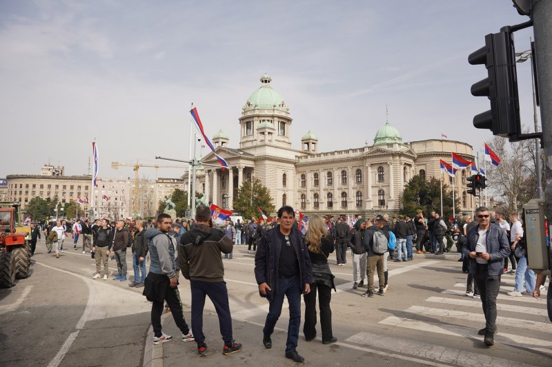 Atmosfera u Beogradu uoči prosvjeda