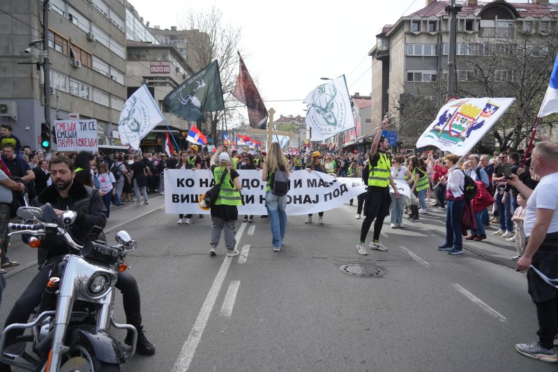 Atmosfera u Beogradu uoči prosvjeda