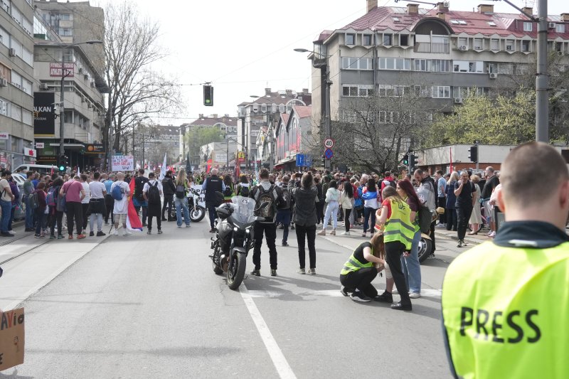 Atmosfera u Beogradu uoči prosvjeda