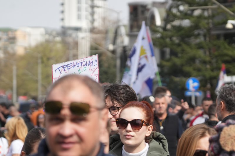 Atmosfera u Beogradu uoči prosvjeda