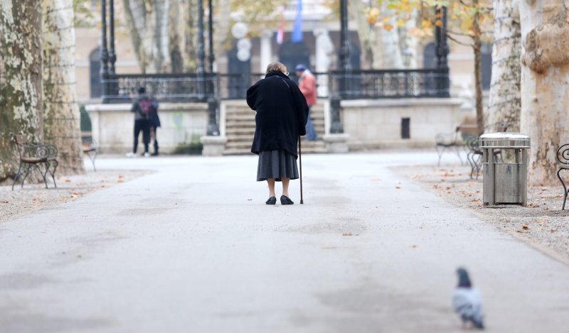 Puste ulice u centru grada