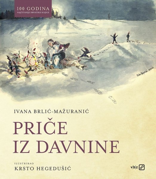 'Priče iz davnine', Ivana Brlić-Mažuranić, grafičko oblikovanje: Studio 2M, ilustracije: Krsto Hegedušić