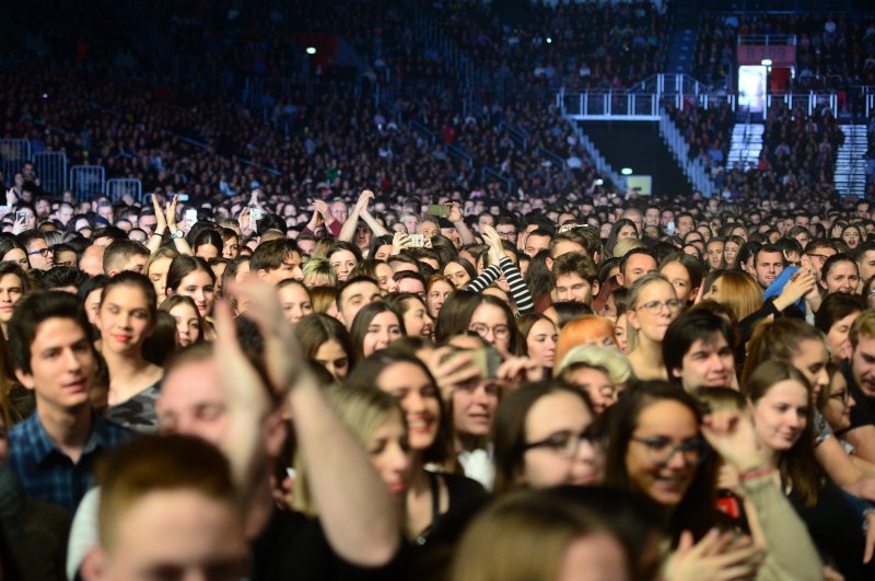 Koncert Parnog valjka u prepunoj Areni