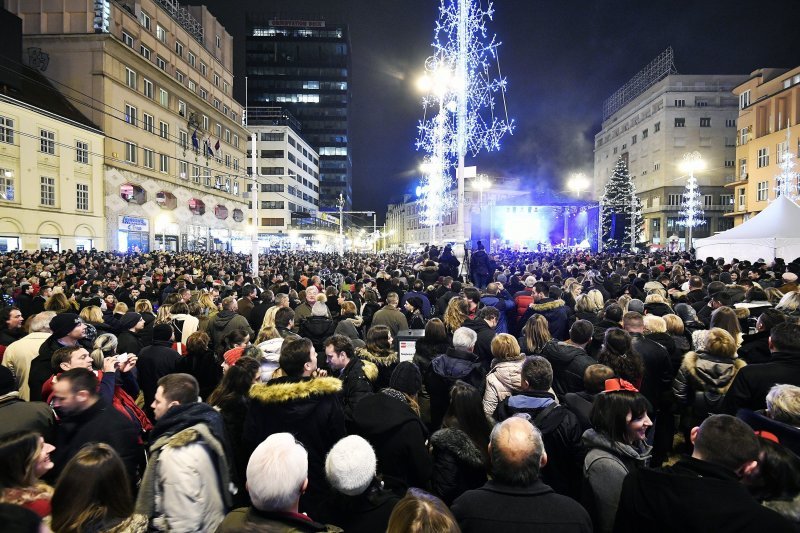 Doček Nove godine u Zagrebu