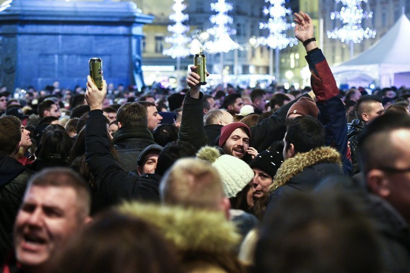 Doček Nove godine u Zagrebu