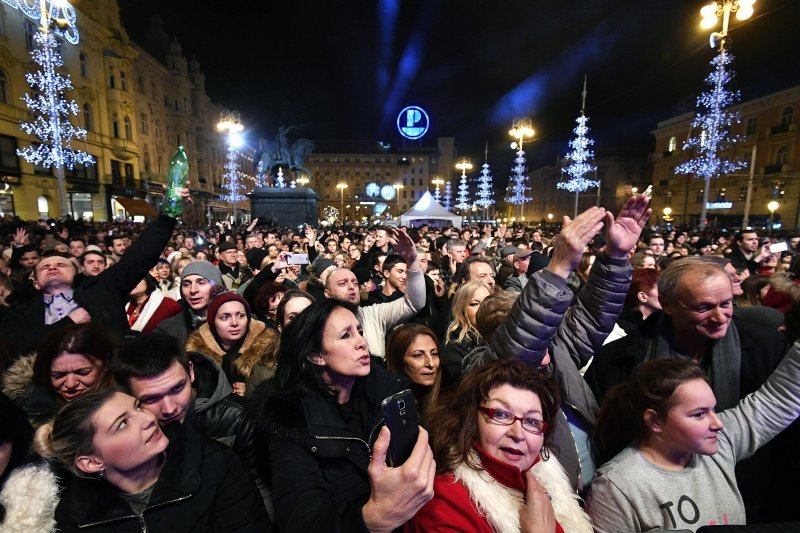 Doček Nove godine u Zagrebu