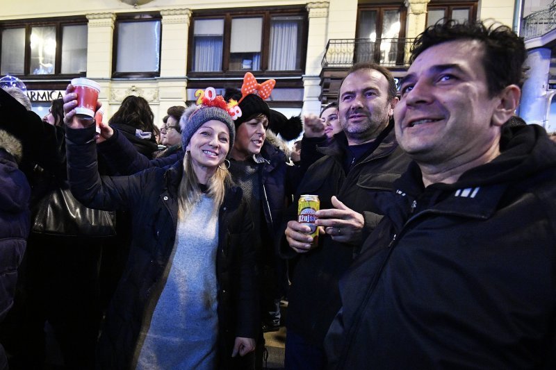 Doček Nove godine u Zagrebu