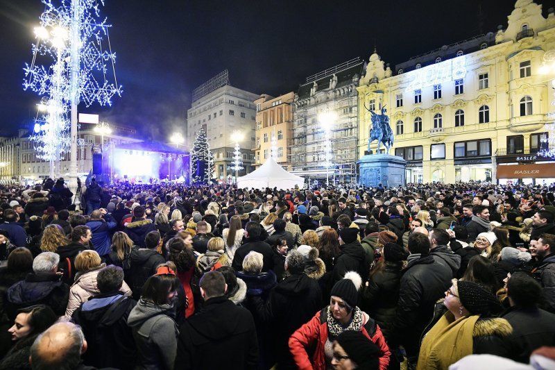 Doček Nove godine u Zagrebu