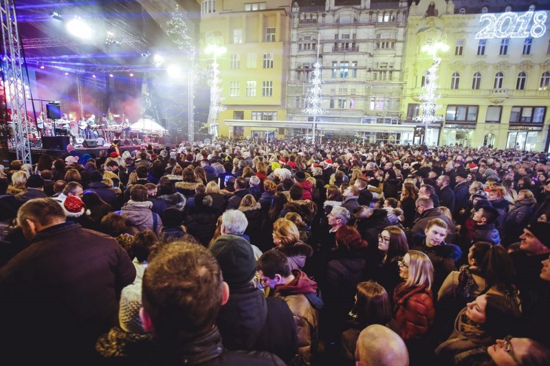 Doček Nove godine u Zagrebu