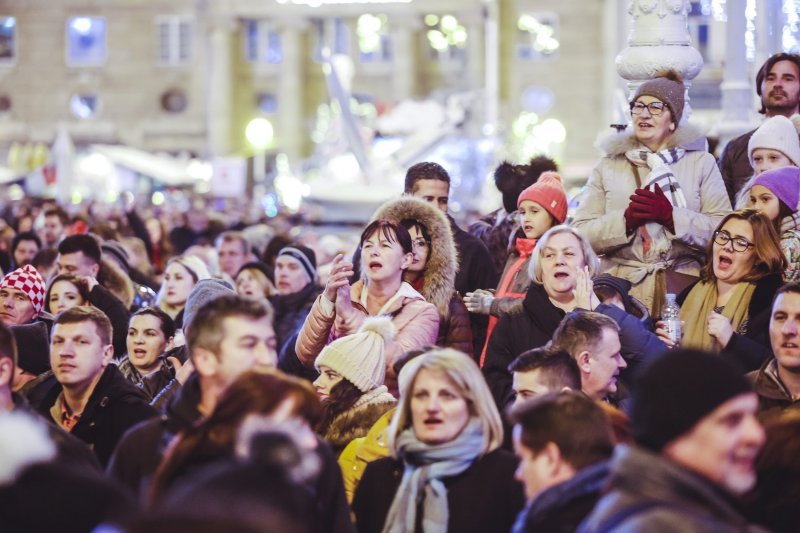 Doček Nove godine u Zagrebu