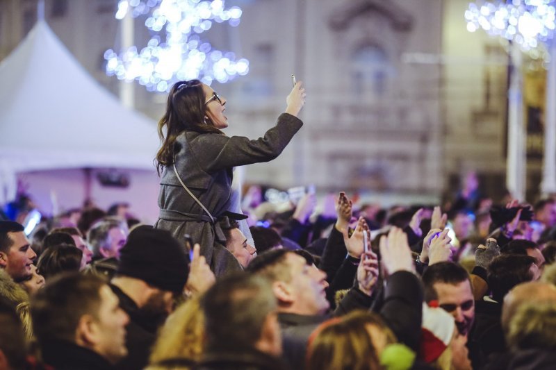 Doček Nove godine u Zagrebu