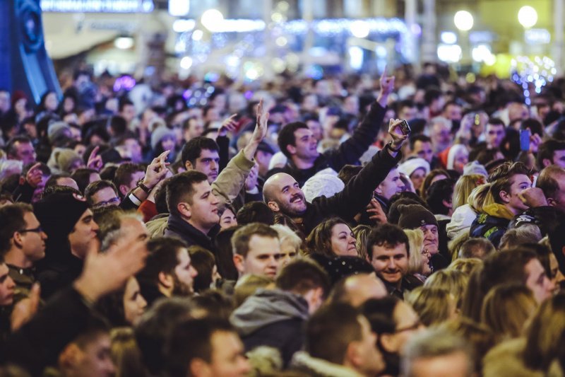 Doček Nove godine u Zagrebu