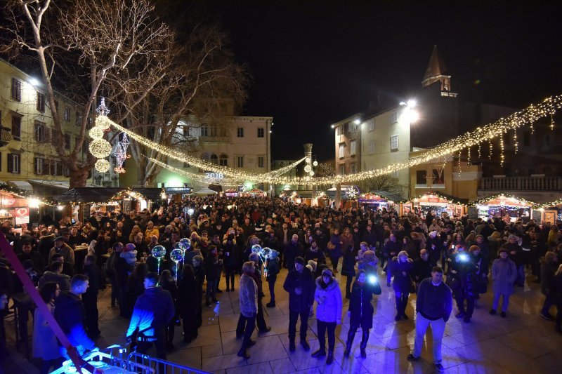 Doček Nove godine u Zadru