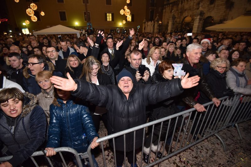 Doček Nove godine u Zadru