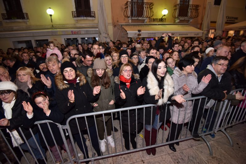 Doček Nove godine u Zadru