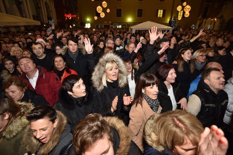 Doček Nove godine u Zadru