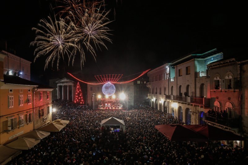 Doček Nove godine u Puli