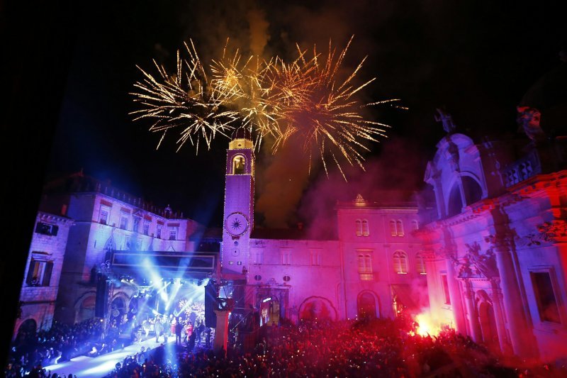 Doček Nove godine u Dubrovniku