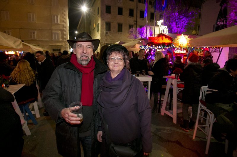 Doček Nove godine u Splitu