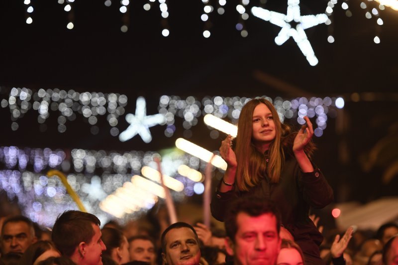 Doček Nove godine u Splitu