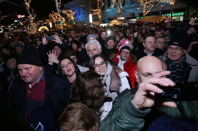 Doček Nove godine u Osijeku