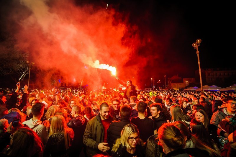 Doček nove godine u Šibeniku