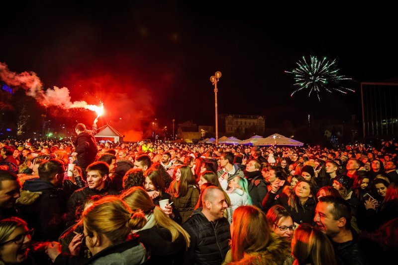 Doček nove godine u Šibeniku