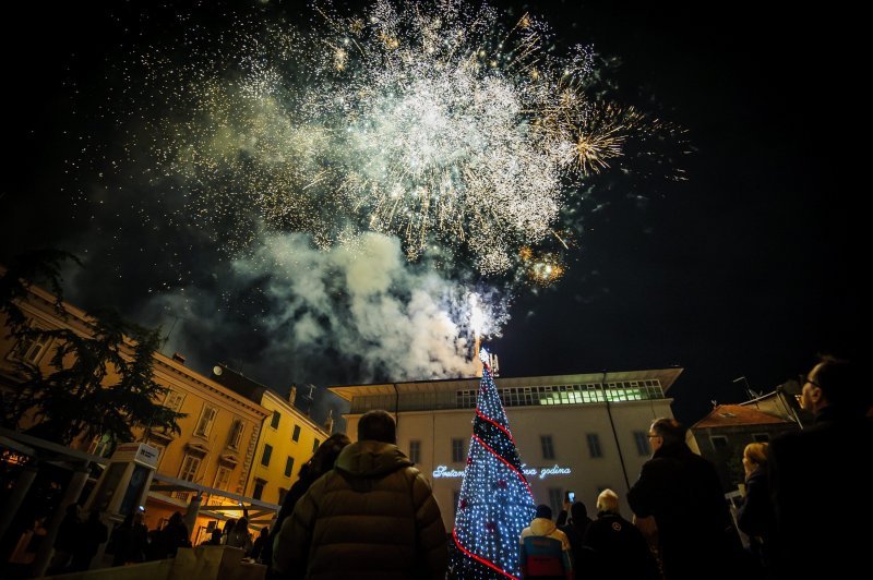 Doček nove godine u Šibeniku