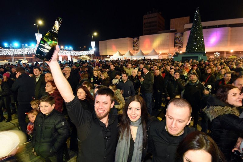 Doček Nove godine u Varaždinu