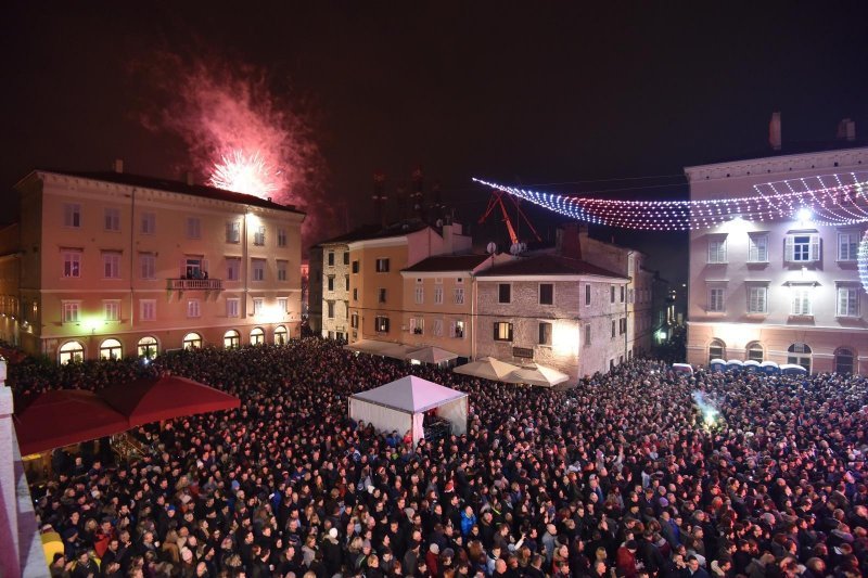 Doček Nove godine u Puli