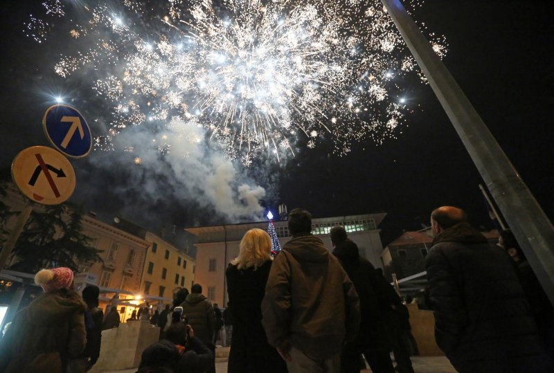 Doček Nove godine u Šibeniku