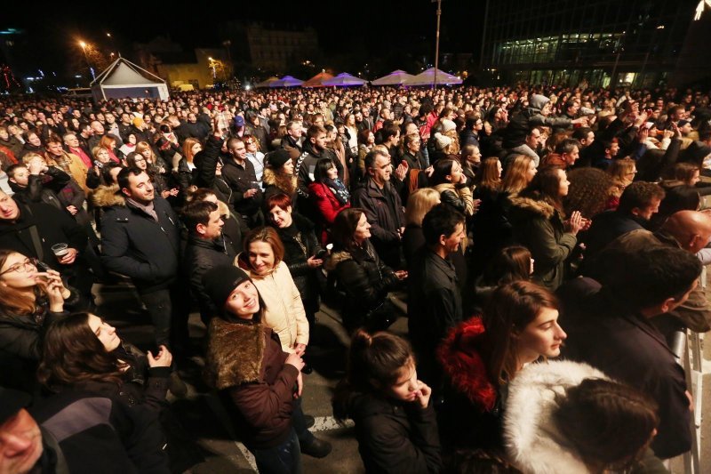 Doček Nove godine u Šibeniku