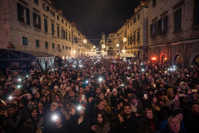 Doček Nove godine u Dubrovniku