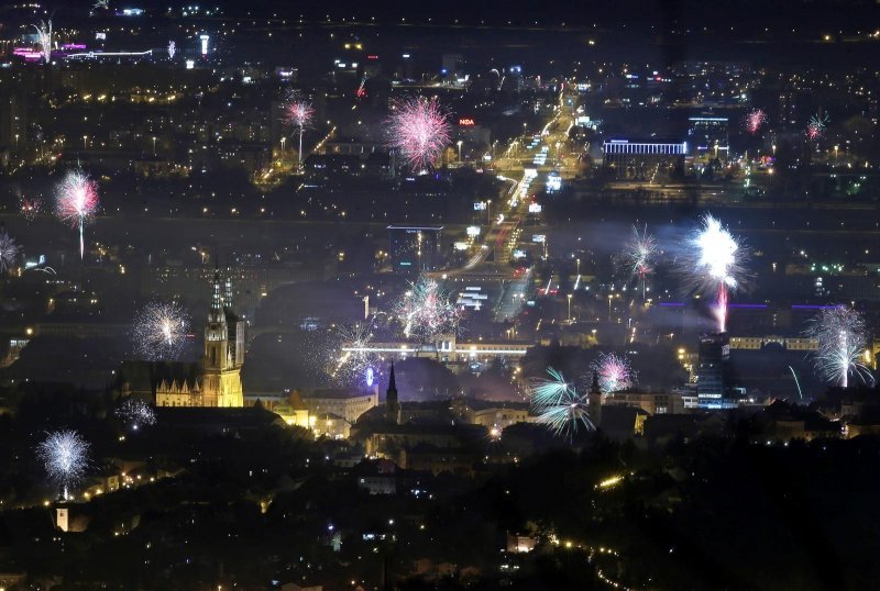 Doček Nove godine u Zagrebu