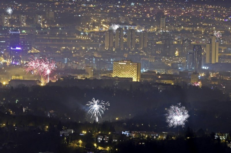 Doček Nove godine u Zagrebu