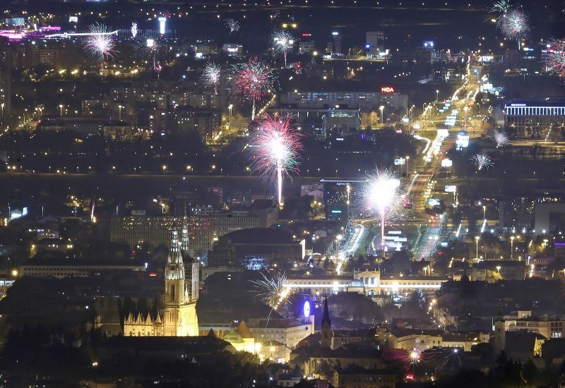 Doček Nove godine u Zagrebu